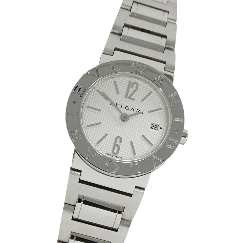 Bulgari BVLGARI Women's Watch, Brand: Date Quartz QZ Stainless Steel SS BB26S...